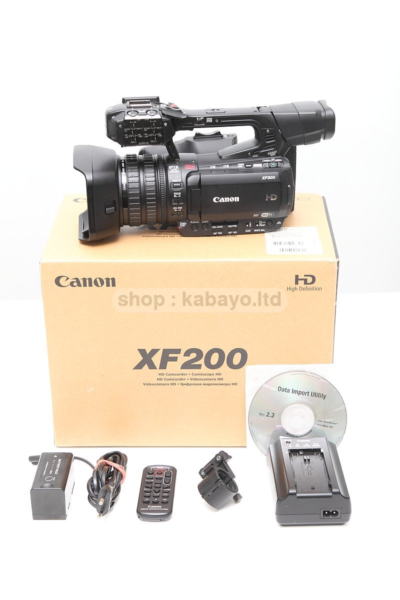 Canon XF200 – Professional HD Camcorder – Used – photo 1